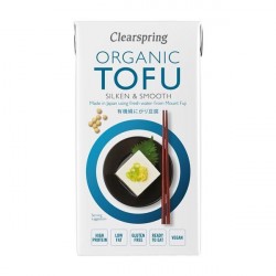 Tofu Bio Firme e Aveludado - Clearspring (300g)